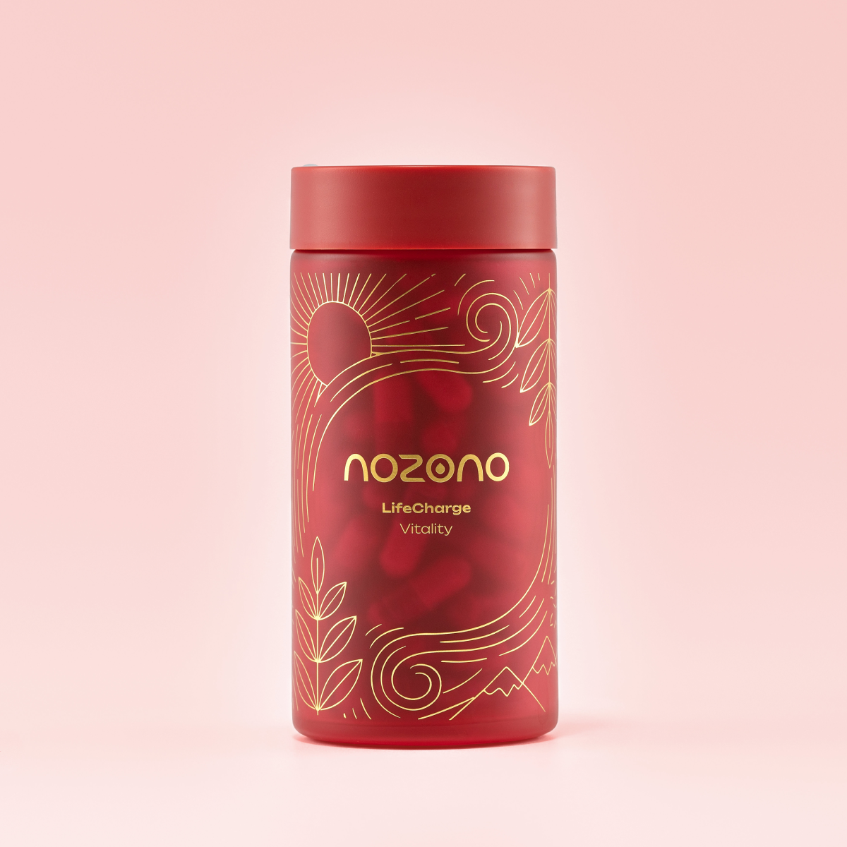 NOZONO LifeCharge – longevity doplněk stravy s Ca-AKG, resveratrolem a fisetinem, měsíční balení