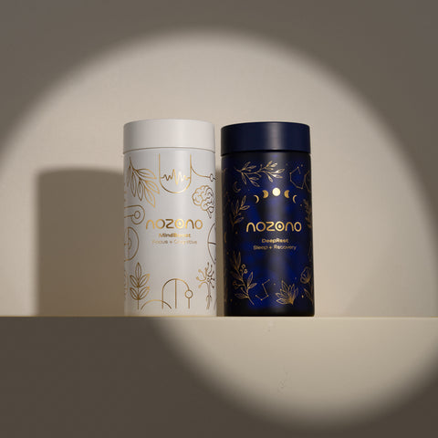 NOZONO NeuroReset Duo – balíček DeepRest a MindBoost pro klidnější noc a soustředěný den